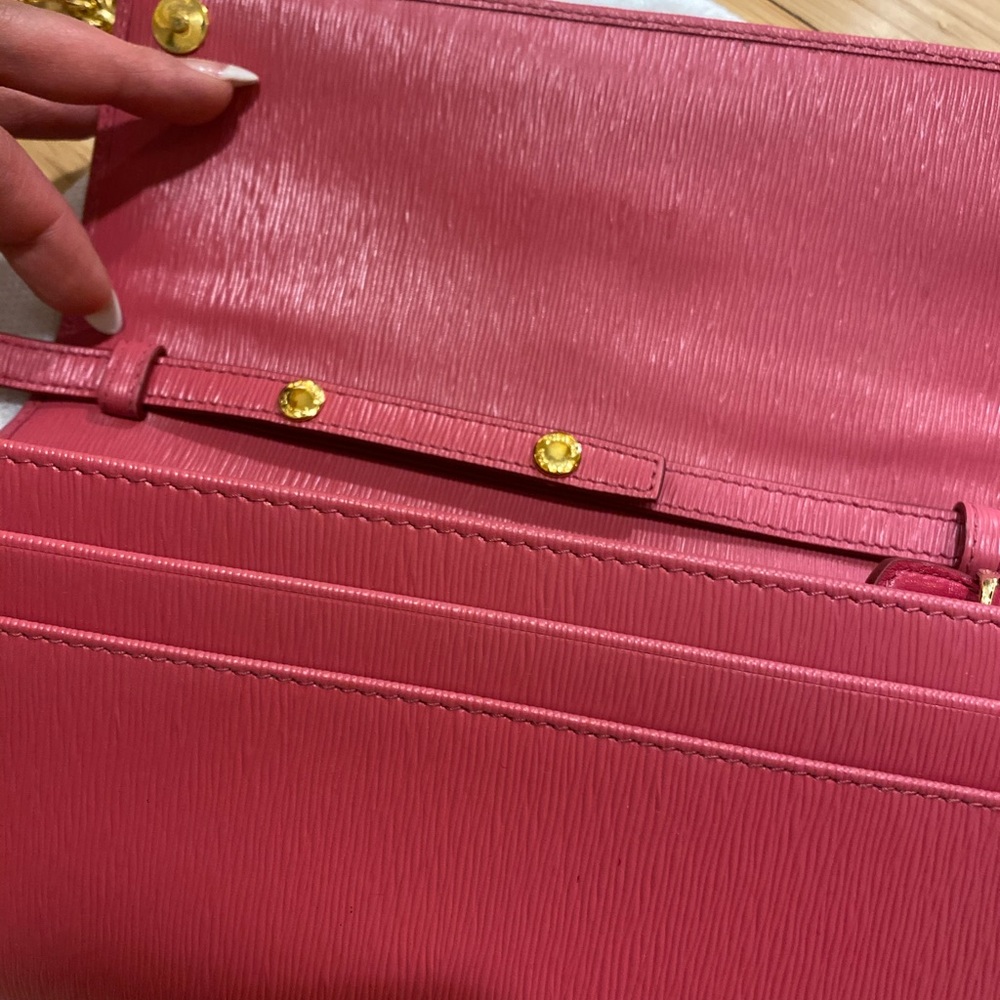Authentic Prada Pink Peonia Small Pursechain Strap - image 4